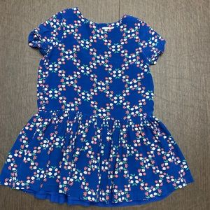 Blue flower dress